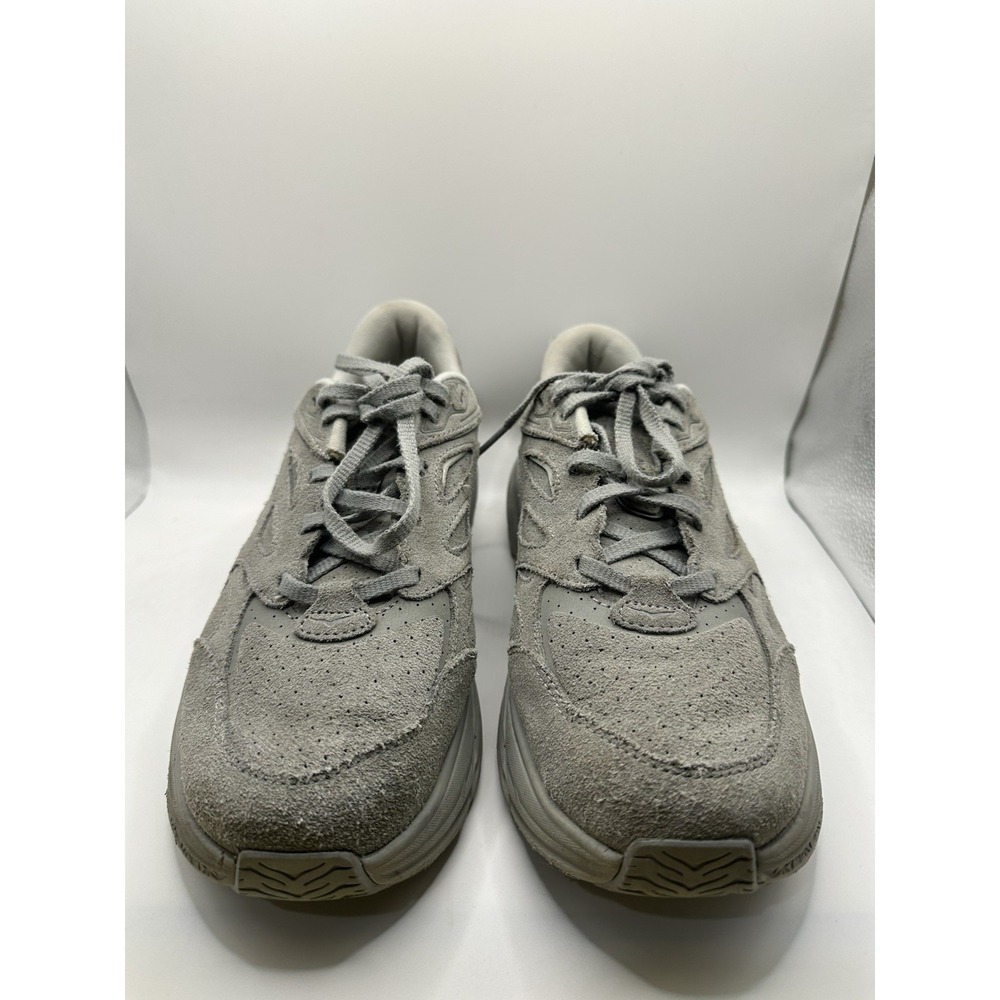 Size 9.5 - Hoka One One HOKA Clifton L Suede Limestone Men - Picture 5 of 9